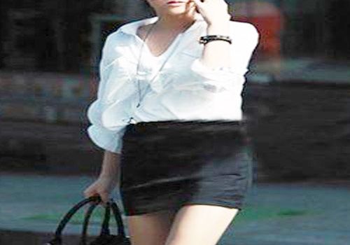 女孩子穿衣搭配高帮鞋裤子衣服
