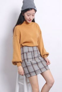 学生高领衣服怎么搭配