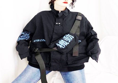 工装裤子搭配的鞋子衣服
