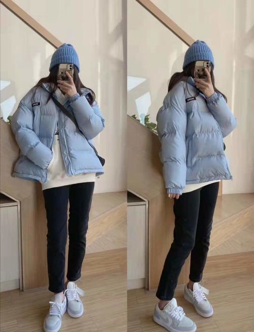 蓝色绒搭配衣服