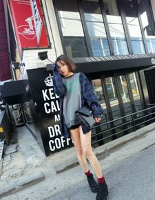 韩范衣服搭配冬系