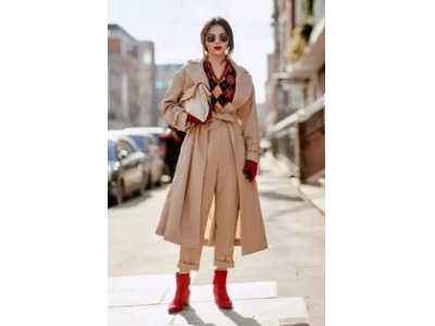 女生穿风衣怎么搭配衣服