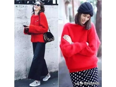红色好毛衣怎么搭配衣服(红色毛衣搭什么外套或