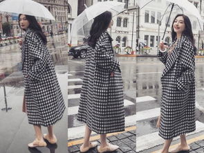 带黑白格子的衣服怎么搭配