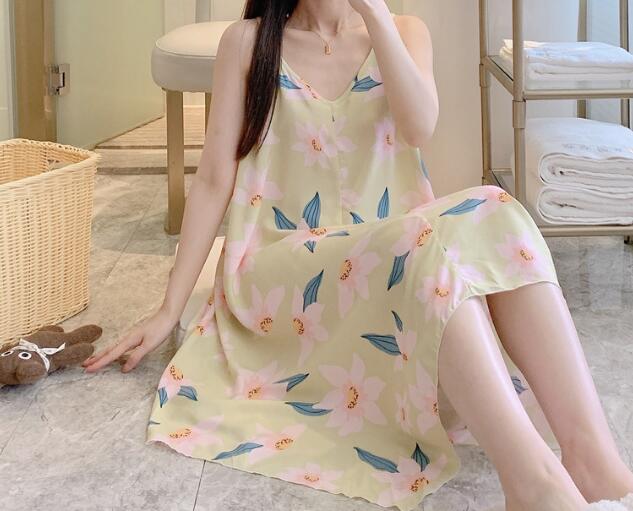 长款睡裙的新样式(睡裙款式图短袖睡裙)